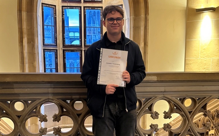 Auszeichnung für Montessori Abschlussarbeit